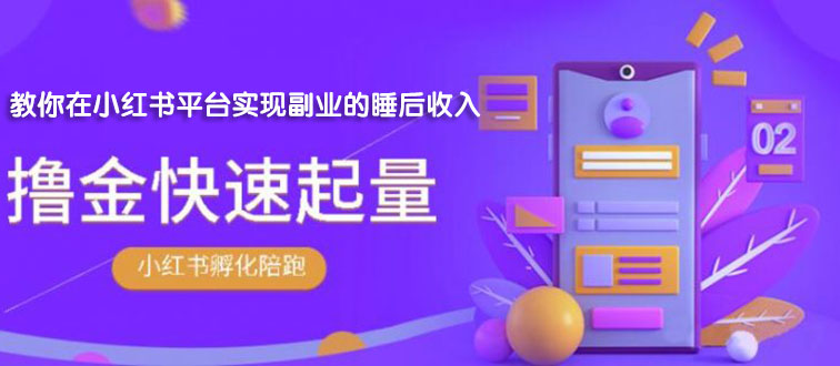 （1811期）勇哥·小红书撸金快速起量陪跑孵化营，教你在小红书平台实现副业的睡后收入-副业库