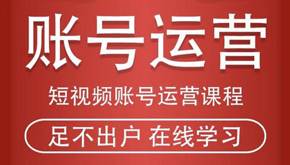 （1857期）短视频账号运营课程：从话术到短视频运营再到直播带货全流程，新人快速入门-副业库