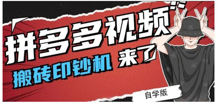 （2195期）拼多多视频搬砖印钞机玩法，2021年最后一个短视频红利项目（附软件）-副业库