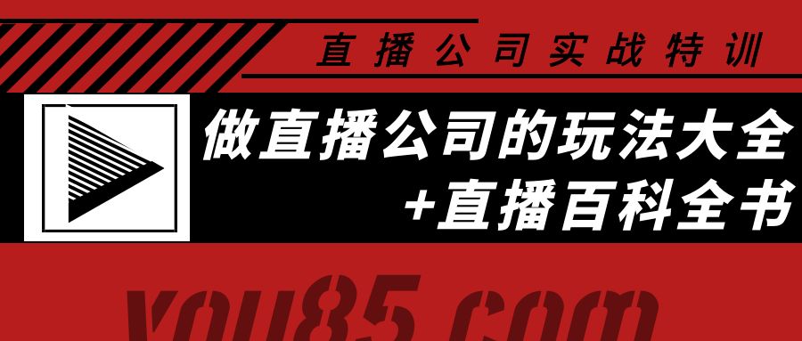 （3799期）老陈·直播公司实战特训：做直播公司的玩法大全+直播百科全书-副业库