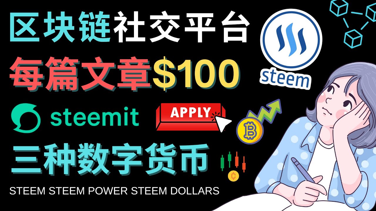 （4603期）区块链的社交媒体平台Steemit，每篇文章赚100美元 – 注册流程和盈利模式-副业库