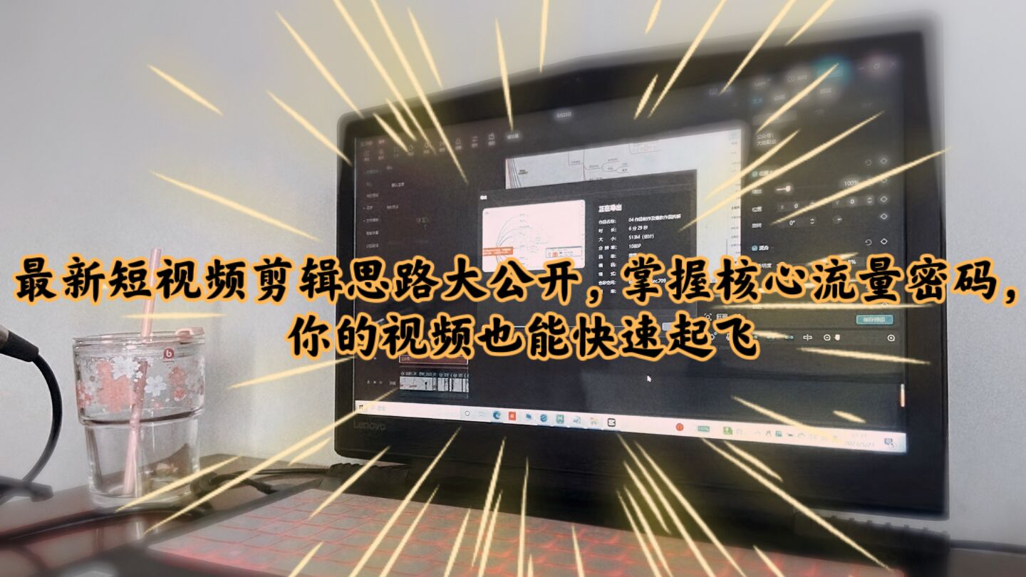 （6089期）最新短视频剪辑思路大公开，掌握核心流量密码，你的视频也能快速起飞-副业库