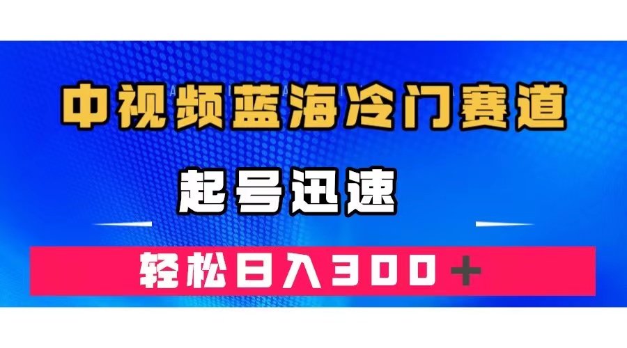 （7449期）中视频蓝海冷门赛道，韩国视频奇闻解说，起号迅速，日入300＋-副业库