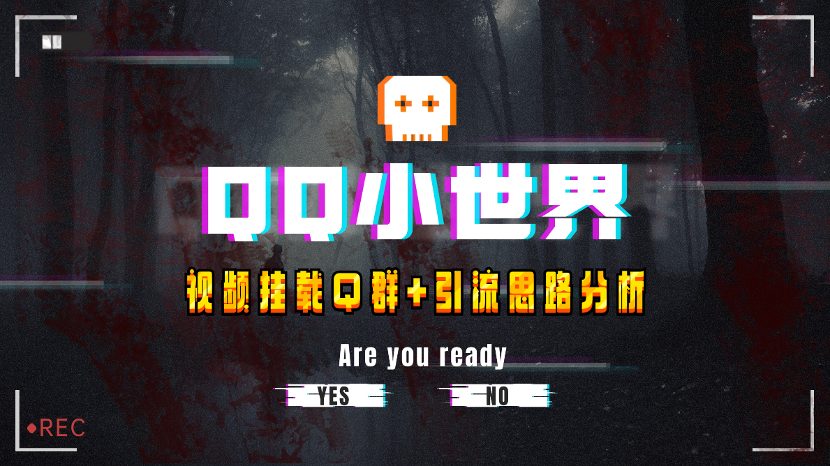 （8031期）【全网首发】QQ小世界_Q群挂载教程+引流思路分析-副业库