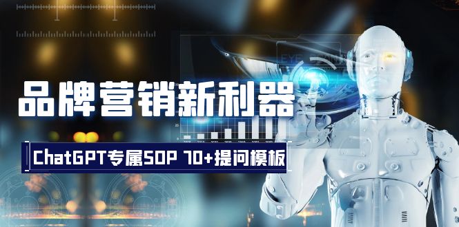品牌营销新利器：ChatGPT专属SOP，70+提问模板-副业库