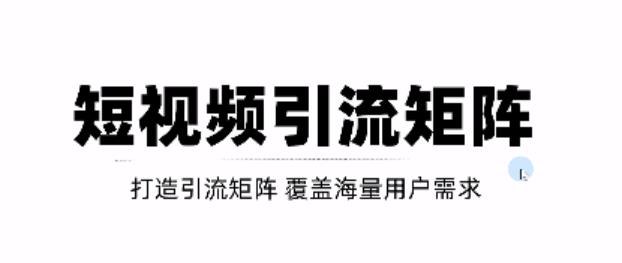 短视频引流矩阵打造，SEO+二剪裂变，效果超级好！【视频教程】-副业库