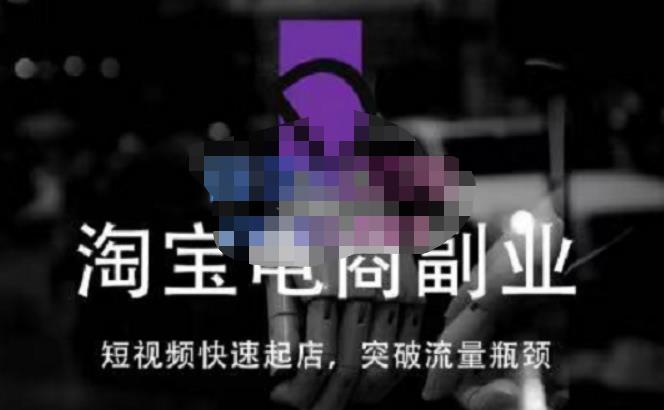 蓝Sir派·淘宝短视频快速起店，替代传统搜索方式，学会做一个不一样的淘宝店-副业库