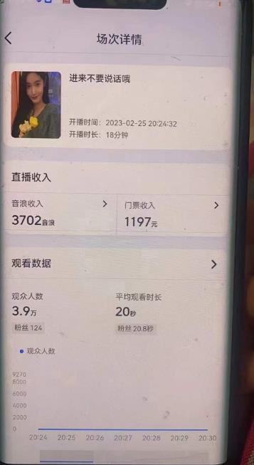图片[2]-外面卖188的抖音撸音浪项目最新撸门票玩法，需要千粉，不封号！-副业库