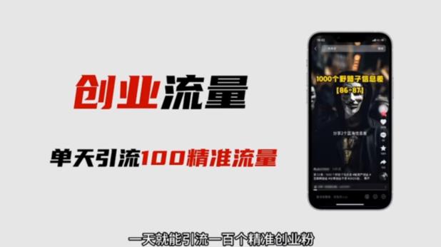 自媒体音频加图文制作视频，一天引流一百个精准创业粉【音频软件+图片素材】【揭秘】-副业库