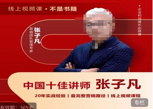 张子凡·20年实战经验，揭秘营销背后的底层逻辑，突破思维局限，从根本上破解营销难题-副业库
