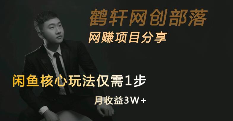 闲鱼核心玩法不卖货也能1年变现20W，玩法简单-副业库