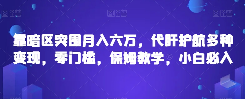 靠暗区突围月入六万，代肝护航多种变现，零门槛，保姆教学，小白必入【揭秘】-副业库