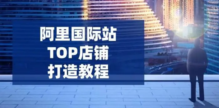 阿里国际站TOP店铺打造教程：涵盖平台到高阶，解决运营难题，提升询盘-副业库
